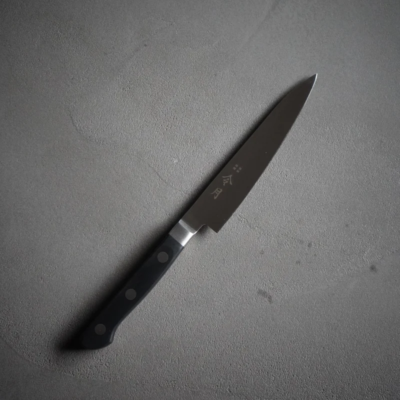 Reigetsu Petty Knife with Bolster  Molybdenum Stainless Steel | Durable & Hygienic
